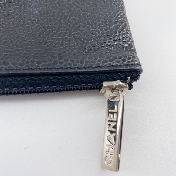 Chanel Black Leather Clutch - Picture 12 of 16